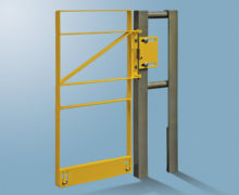 Fabenco A71-33 A-Series The Original Self-Closing Safety Gate 34 to 36.5-Inch x 12-Inch Galvanized A36 Carbon Steel