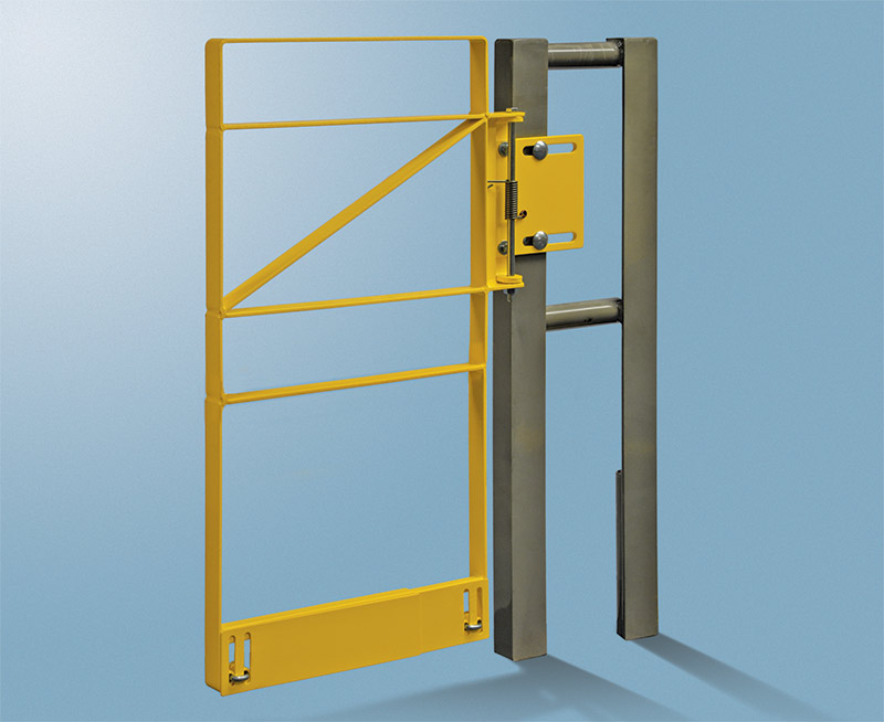 Indoor Fall Protection FAQ Series: Self-Closing Safety Gates - Fabenco