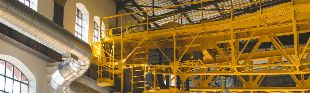 Mezzanine in an Industrial Factory