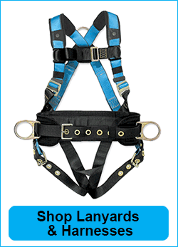 Fall Protection Harnesses & Lanyards